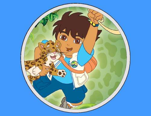 Go Diego Go #2 Edible Image - Click Image to Close